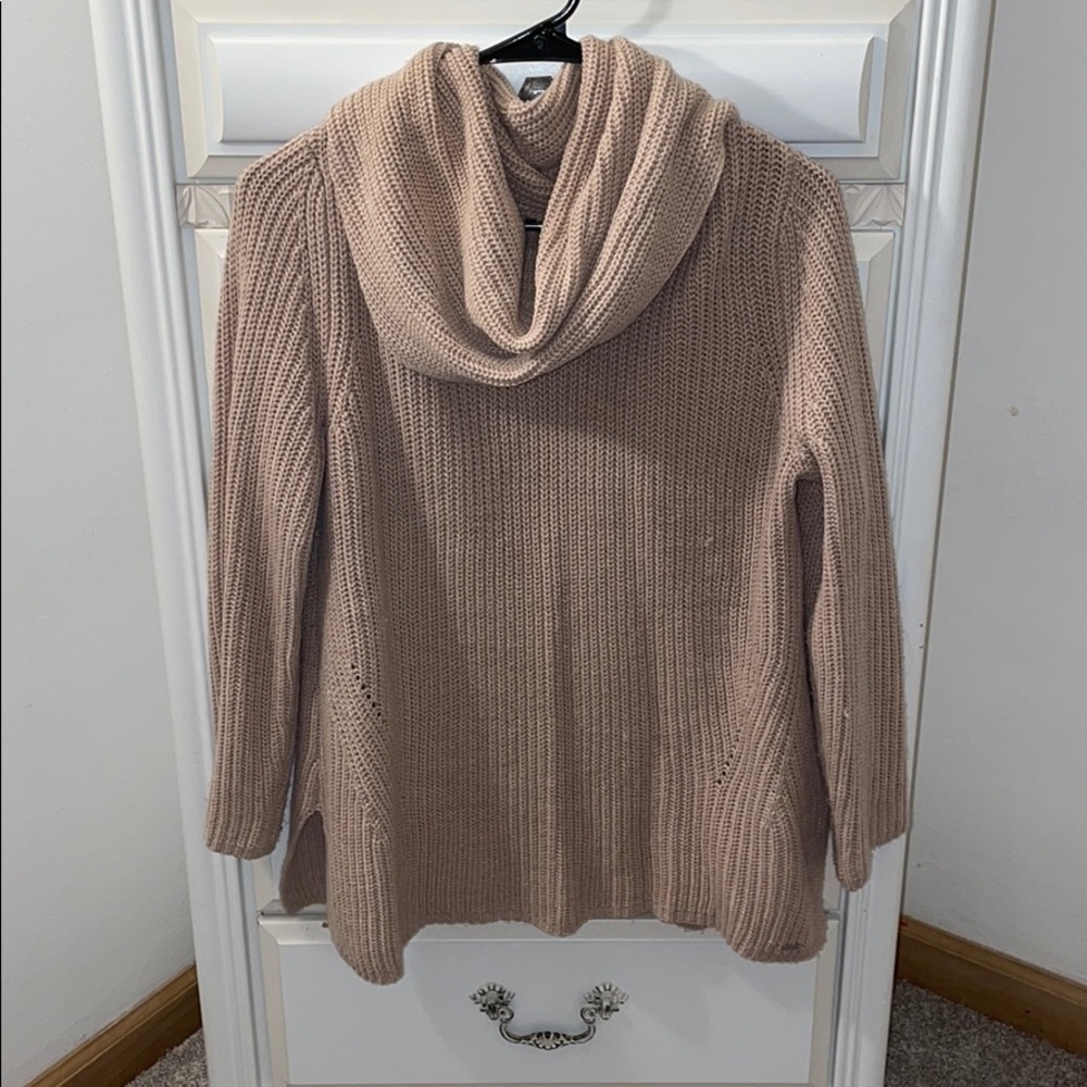 DKNY cowl neck sweater